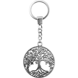 GoedeDoelen.Shop | Sleutelhanger Levensboom | Tashanger | Tree Of Life | Natuurbehoud | Sleutelring | Cadeau
