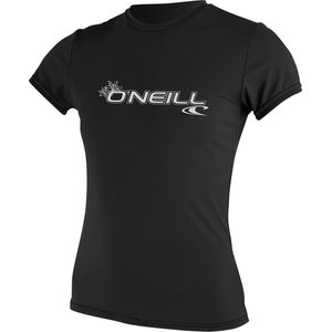 O'Neill - UV-werend T-shirt voor dames slim fit - zwart - maat S