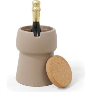 Champ 1 bottle cooler wijnkoeler Taupe's Touch