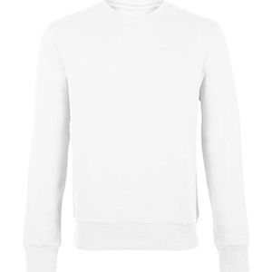 Unisex Sweater met lange mouwen White - M