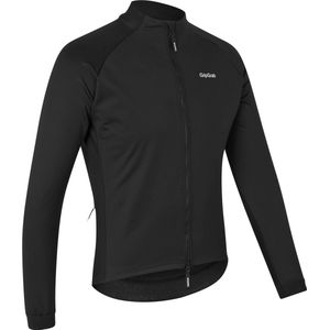 GripGrab - PACR Winter Fietsjack Winddichte Wielrennen Winterjack Thermo Softshell Jacket - Zwart - Heren - Maat XXL