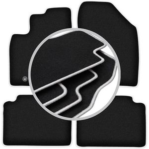 CARLUX-SILVER automatten voor: Toyota Avensis III T27 stationwagen, sedan, liftback (2009-2013)