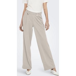 Only Broek Onlsania Button Pant Jrs 15273492 Pumice Stone Dames Maat - M