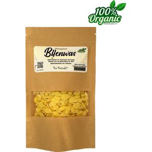 Pure Naturals Bijenwas (geel, biologisch en ongeraffineerd) 100 gram