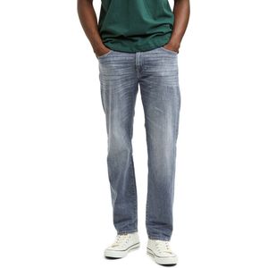 Selected Homme Heren Jeans SLH196-STRAIGHTSCOTT 22604 regular/straight Fit Grijs 31W / 34L Volwassenen