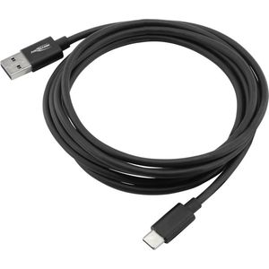 Ansmann USB-kabel USB 3.2 Gen1 (USB 3.0 / USB 3.1 Gen1) USB-A stekker, USB-C stekker 2.00 m Zwart Aluminium-stekker, TP