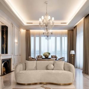 De Novo Bank van GURU – 2,5-Zits en 3-Zits – Elite Stof – Organisch Design – Luxe Zitcomfort voor Woonkamer – Verkrijgbaar in Natural, Clay en Stone – Modieuze Bankstel voor Moderne Interieurs – Geschikt Diverse Interieurstijlen – Bank Alternatief