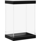 vidaXL - Vitrine - transparant - 17x12x25 - cm - acryl