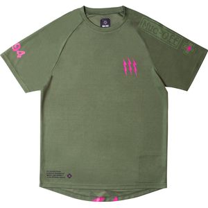 MUC OFF MTB-Trui korte mouw - Groen/Roze XS Man