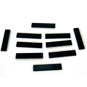 STK.10 x BOEKST/Header 16 polig/pin 2,54 mm Arduino bouwwijze/Style #A797