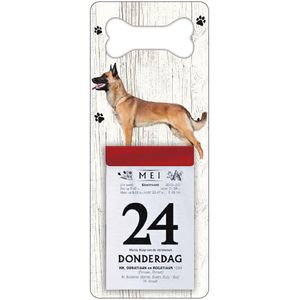 Scheurkalender 2024 Hond: Mechelse Herder