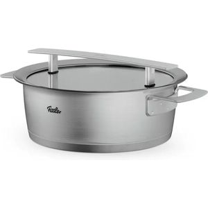 Fissler Phi Collection Lage Kookpot met Glazen Deksel - Ø 24cm