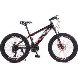 Zonix Road Bike Jongensfiets Mtb 24 Inch 21 Speed Shimano Rood