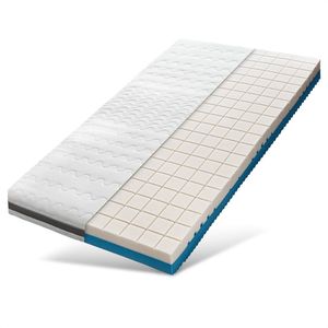 Orthopedisch matras 90x200 H4 H3 - Hoogte 18cm - stevig - 7-zone koudschuimmatras 90x200 met aloë vera dubbeldoeks hoes - OEKO-TEX 100 gecertificeerd - Eenpersoonsmatrassen 90x200