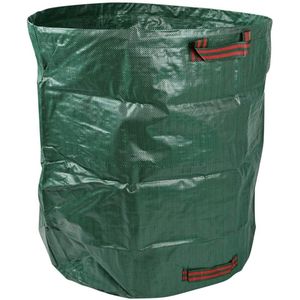 tuulkit garden tuinafvalzak 272 liter – herbruikbaar – extra sterk - met handvaten, supportrings en waterafstotend materiaal