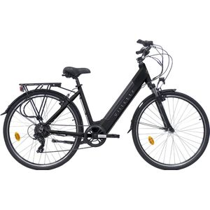 Villette l’ Amant Eco, elektrische damesfiets, 7sp, 10,4 Ah, geïntegreerde accu, zwart