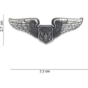 Embleem metaal Wing airforce pin