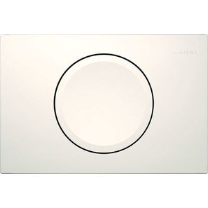 Geberit Betteieningsplaat Delta15 voor doorspoel-stop-spoel, 115.120.11.5