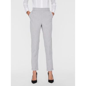 Vero Moda Broek Vmmaya Mw Loose Solid Pant Noos 10225280 Light Grey Melange Dames Maat - W28 X L30