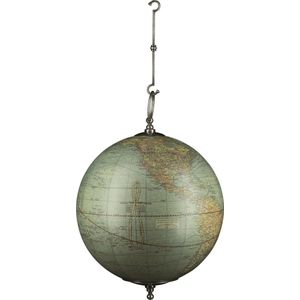 Authentic Models - Weber Costello Hanging small - Wereldbol - wereldbol decoratie - Woonkamer decoratie - Hangend - Ø 18 Cm