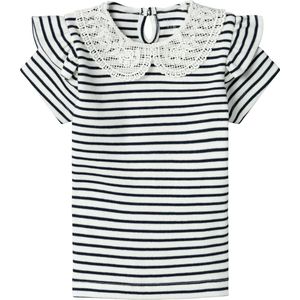 NAME IT - NBFFLOSSA SS TOP - Baby - Blouses / Overhemden