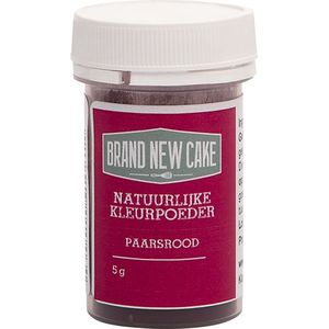 BrandNewCake® Natuurlijke Kleurpoeder Paars/Rood 5gr - Eetbare Voedingskleurstof - Kleurstof Bakken