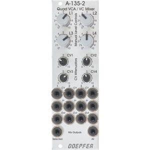 Doepfer A-135-2 Mini Quad VCA / VC Mixer - Mixer modular synthesizer