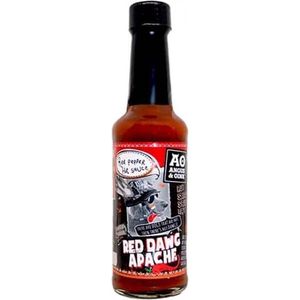 Angus & Oink Red Dawg Apache Hot Sauce 150 ml - Saus en Dip - Barbecue saus - Hot sauce -