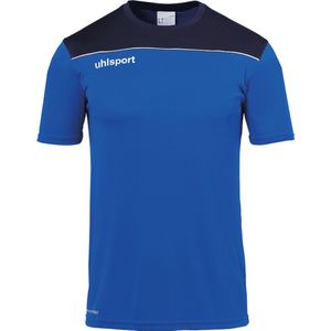 Uhlsport Offense 23 T-Shirt Heren - Royal / Marine / Wit | Maat: XL