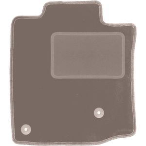 Beige bestuurdersmat voor: Toyota Land Cruiser J150 off-road (2009-)