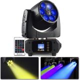 Moving head - BeamZ FUZE610Z wash moving head met 6x 10W LED's (RGBW) en elektronische zoom