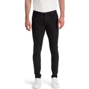 Purewhite - Jone Heren Skinny Fit Jeans - Zwart - Maat 26