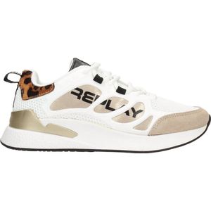 Replay Maze Jr Lage sneakers - Meisjes - Wit - Maat 34