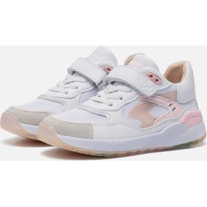 Sneakers | Meisjes | Pink White | Leer | Shoesme | Maat 27