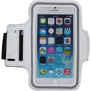iPhone 8 hoes Sport armband Hardloopband Hoesje Wit