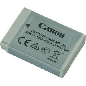 Canon NB-13L oplaadbare batterij/accu Lithium-Ion (Li-Ion) 1250 mAh 3,6 V