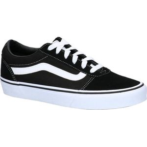 VANS WM Ward (SUEDE/CANVAS)BLACK/WHITE -Maat 42.5