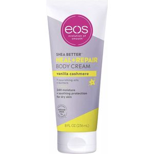 eos Shea Better Body Cream - Vanilla Cashmere 236ml - Natuurlijke bodylotion - huidverzorging 24 uur - hydratatie met sheaboter