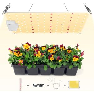 50W LED Plant Lamp with Samsung LEDs - Full Spectrum Grow Light Bulb for Hydroponics, Greenhouse, Houseplants - Vegetable and Flower Growth - Equivalent to 500W HPS