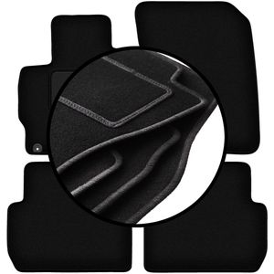 Complete set veloursmatten voor: Mitsubishi Outlander III PHEV SUV (2012-)