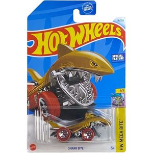 HOT WHEELS SHARK BITE GOLD 18/250 1:64 HW MEGA BITE