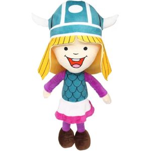 Wickie de Viking Pluche Knuffel 30 cm {Vicky The Viking Plush Toy - Speelgoed Knuffelpop voor kinderen jongens meisjes - Knuffels Bekend van TV}