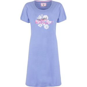 Tenderness Dames Nachthemd - Slaapkleed - Blauw - Maat M