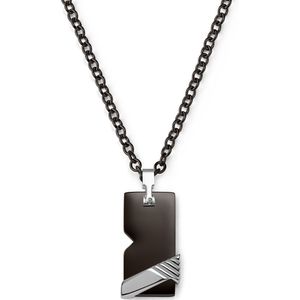 Lucleon - Heren - Chirurgisch Staal Schakelketting - Zwart