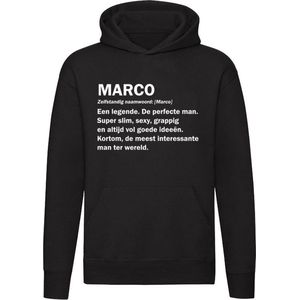 Marco hoodie | jarig | verjaardagkado | verjaardag kado | cadeau | unisex | trui | sweater | capuchon