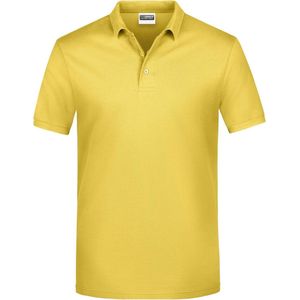 James And Nicholson Heren Basis Polo Shirt (Geel)