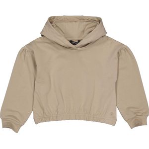 Quapi - Meisjes hoodie - Dinte - Donker zand - Maat 110/116