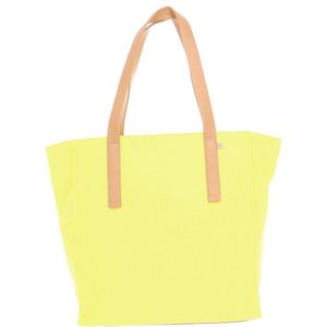 ESPRIT Schoudertas Drew Shopper Yellow Geel