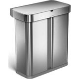 Simplehuman Prullenbak Liner Pocket Voice Control Recycler 24+34 L