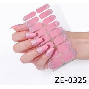 Prachtige nieuwe design NagelStickers Met Nagelvijlen/ 1 vel , 16 tips/ Manicure Nagel stickers / Nail stickers
